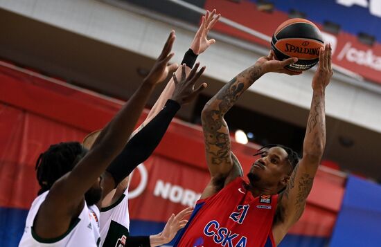 Russia Basketball Euroleague CSKA - Panathinaikos