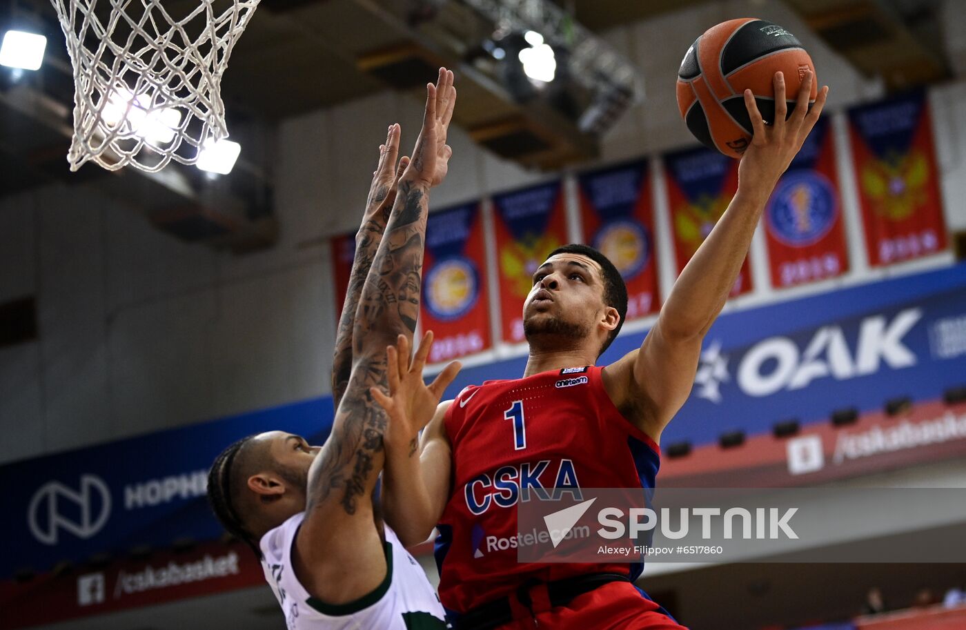 Russia Basketball Euroleague CSKA - Panathinaikos