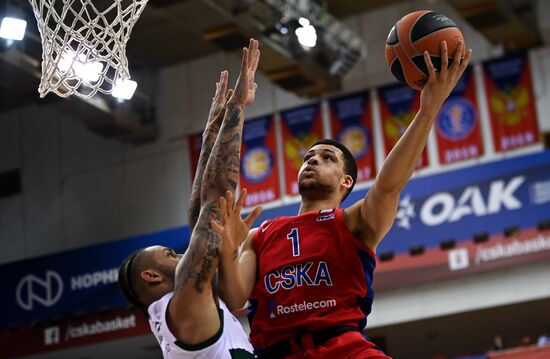 Russia Basketball Euroleague CSKA - Panathinaikos