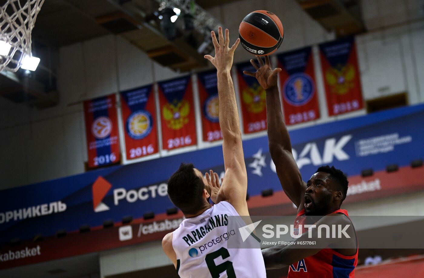 Russia Basketball Euroleague CSKA - Panathinaikos