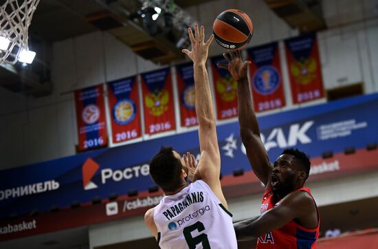 Russia Basketball Euroleague CSKA - Panathinaikos
