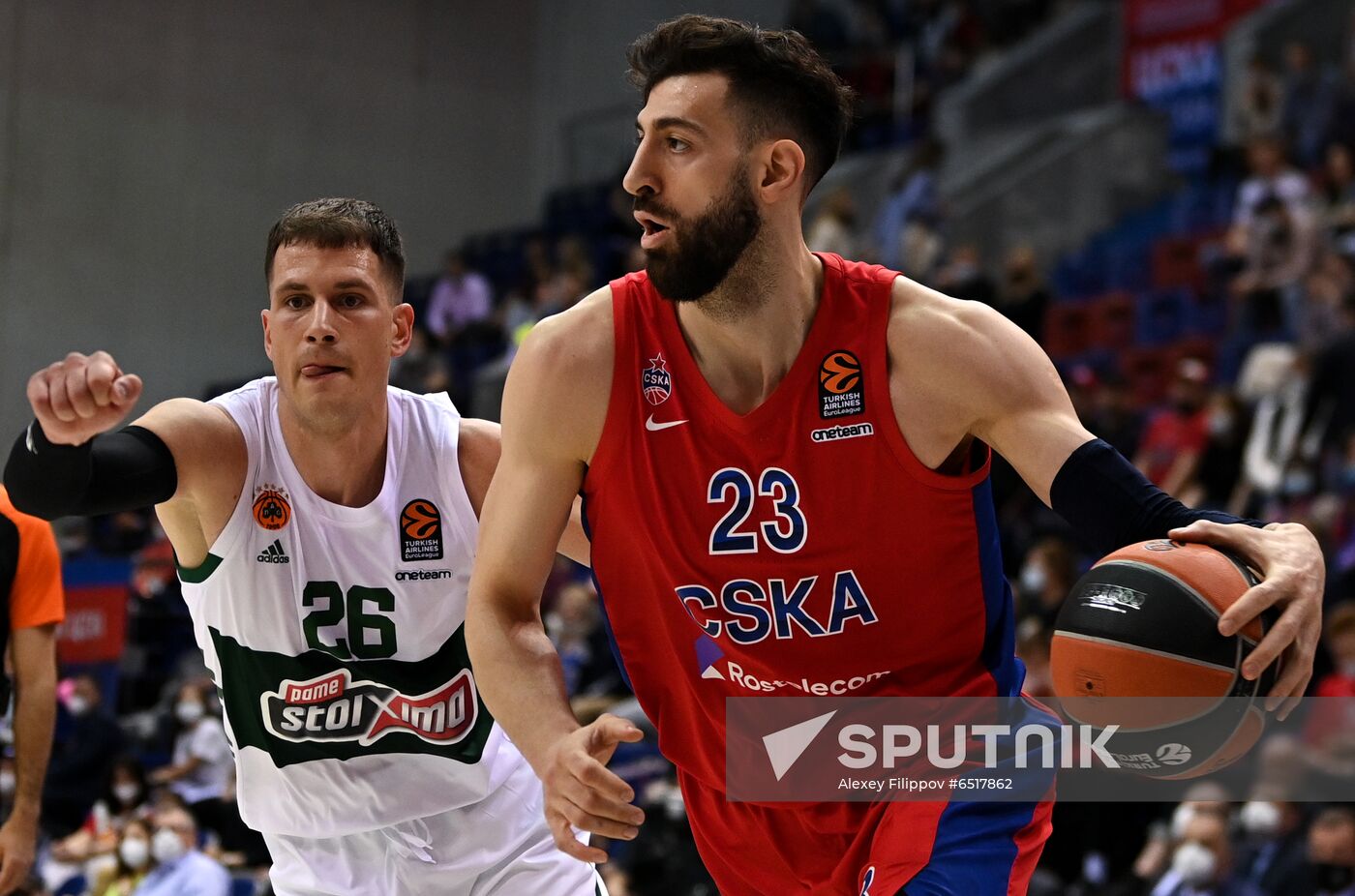 Russia Basketball Euroleague CSKA - Panathinaikos