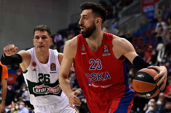 Russia Basketball Euroleague CSKA - Panathinaikos