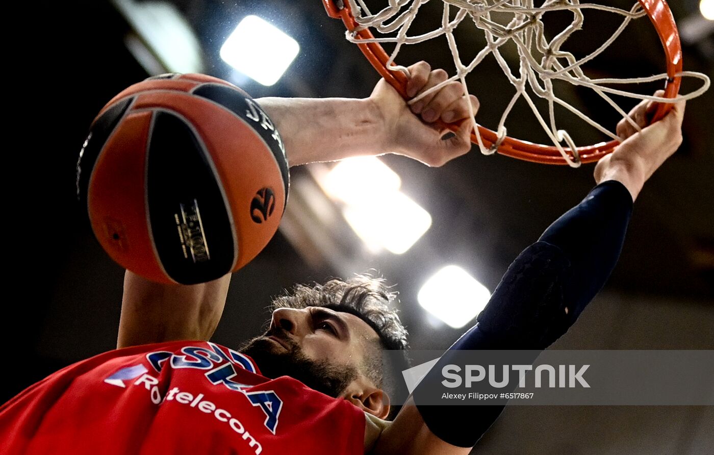 Russia Basketball Euroleague CSKA - Panathinaikos