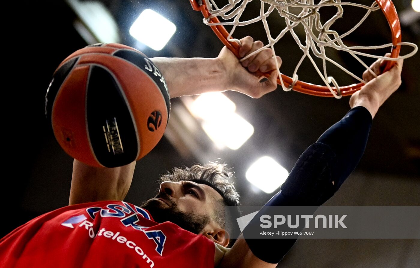 Russia Basketball Euroleague CSKA - Panathinaikos