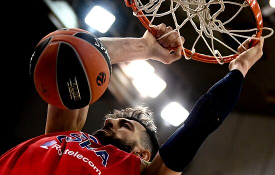 Russia Basketball Euroleague CSKA - Panathinaikos