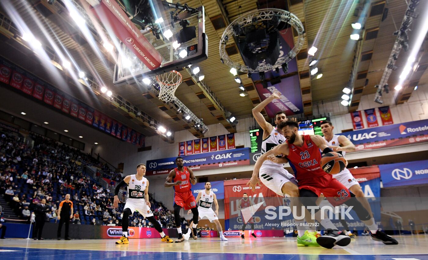 Russia Basketball Euroleague CSKA - Panathinaikos
