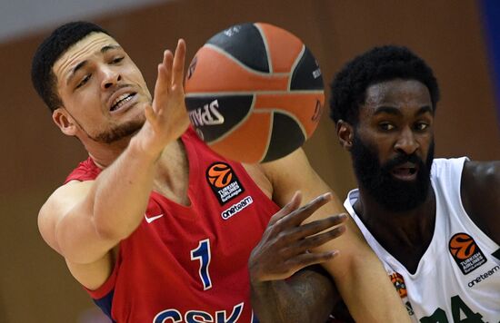 Russia Basketball Euroleague CSKA - Panathinaikos