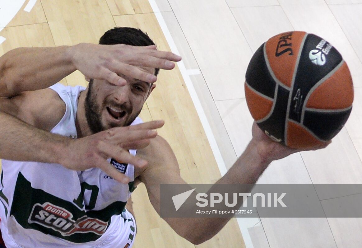 Russia Basketball Euroleague CSKA - Panathinaikos