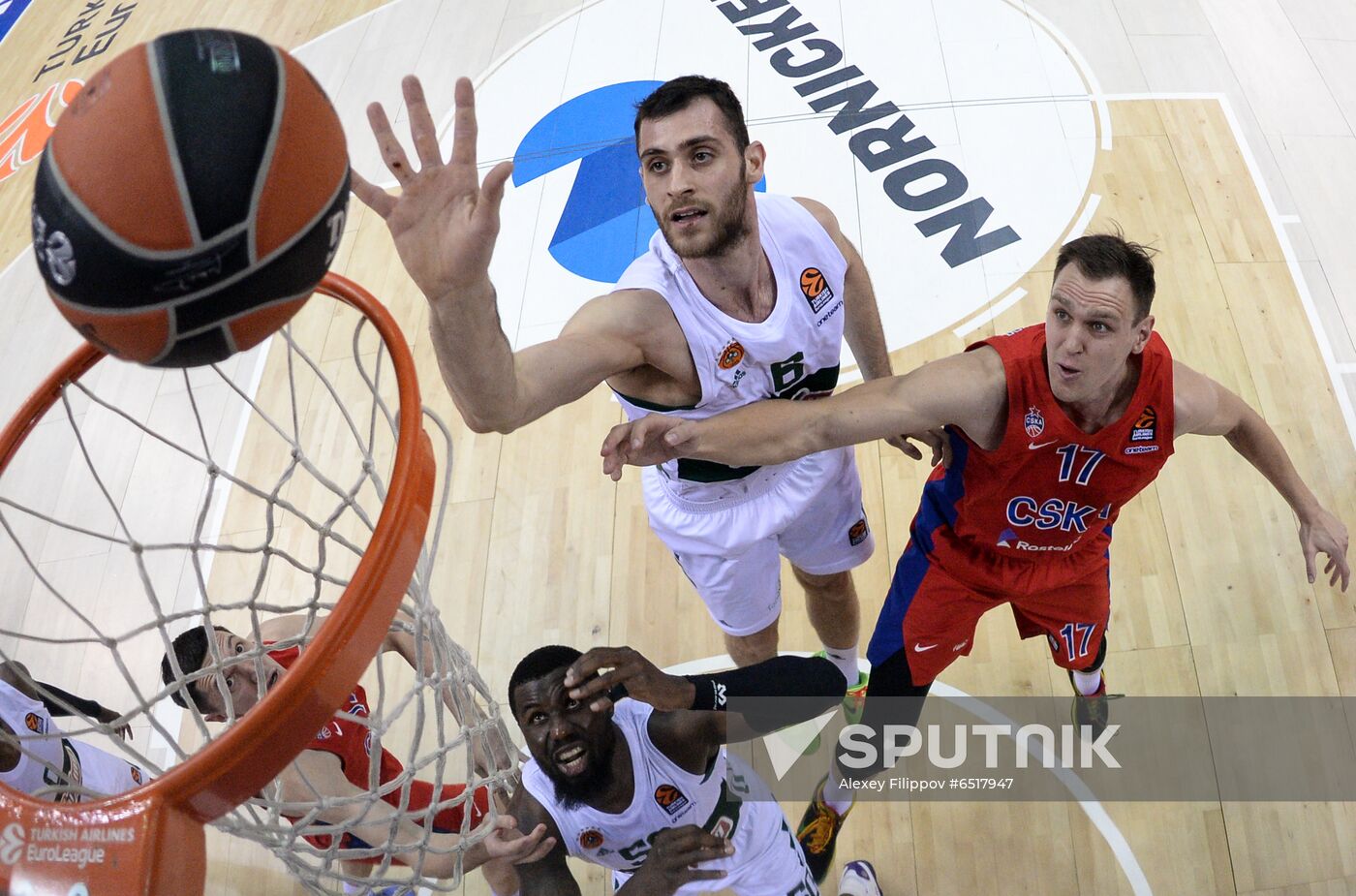 Russia Basketball Euroleague CSKA - Panathinaikos