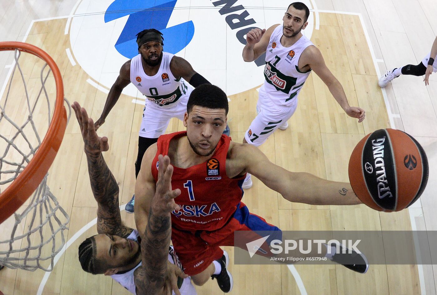 Russia Basketball Euroleague CSKA - Panathinaikos
