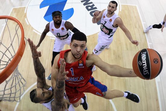 Russia Basketball Euroleague CSKA - Panathinaikos