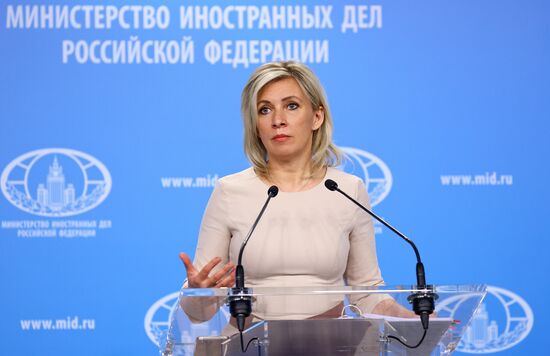 Russia Zakharova Briefing