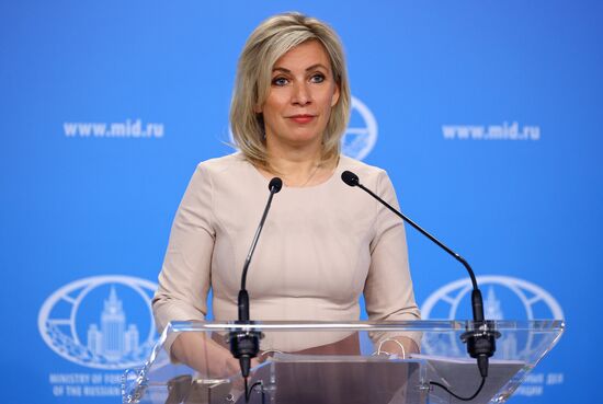 Russia Zakharova Briefing