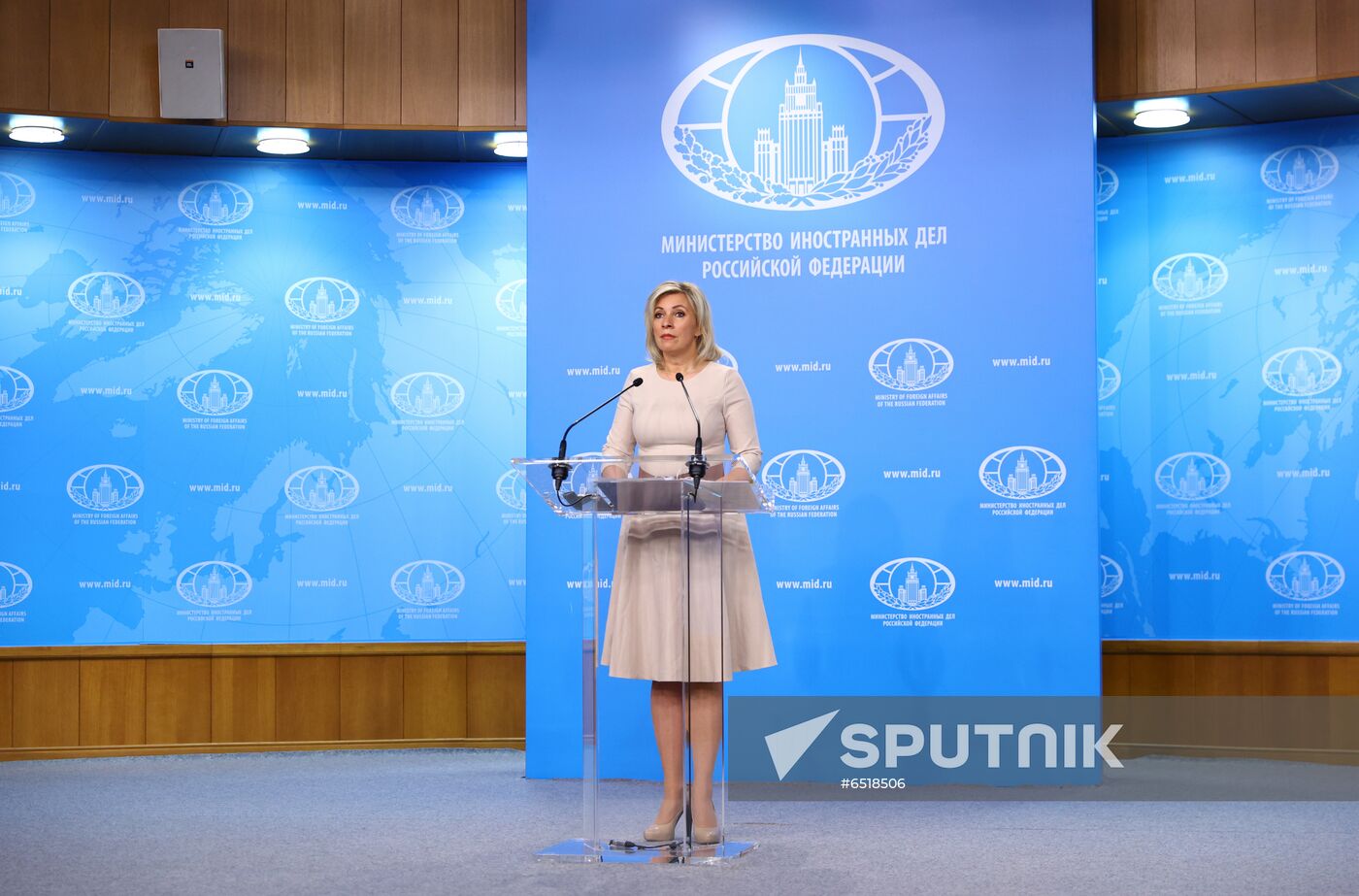 Russia Zakharova Briefing