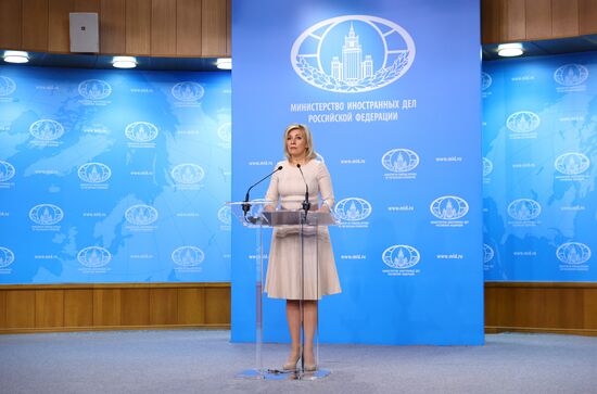 Russia Zakharova Briefing