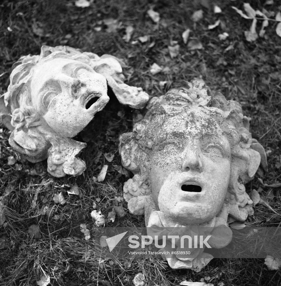 Liberating the Peterhof from Nazi occupiers
