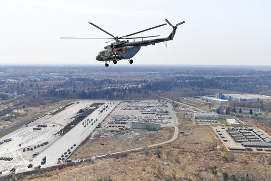 Russia Victory Day Parade Preparations