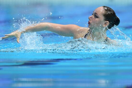 Russia Artistic Swimming World Series Solo Technical