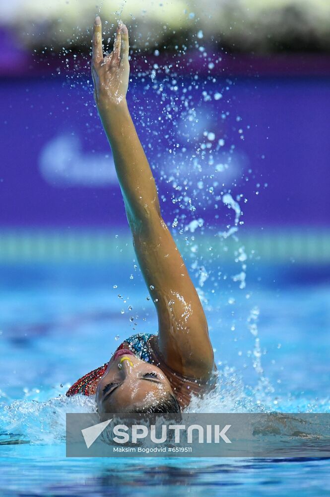 Russia Artistic Swimming World Series Solo Technical