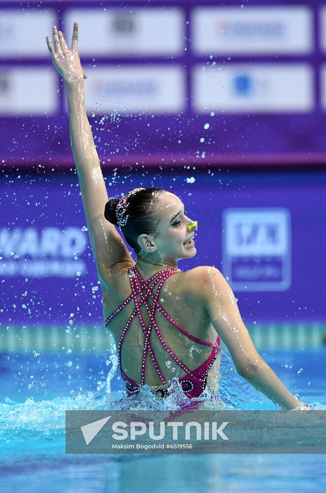 Russia Artistic Swimming World Series Solo Technical