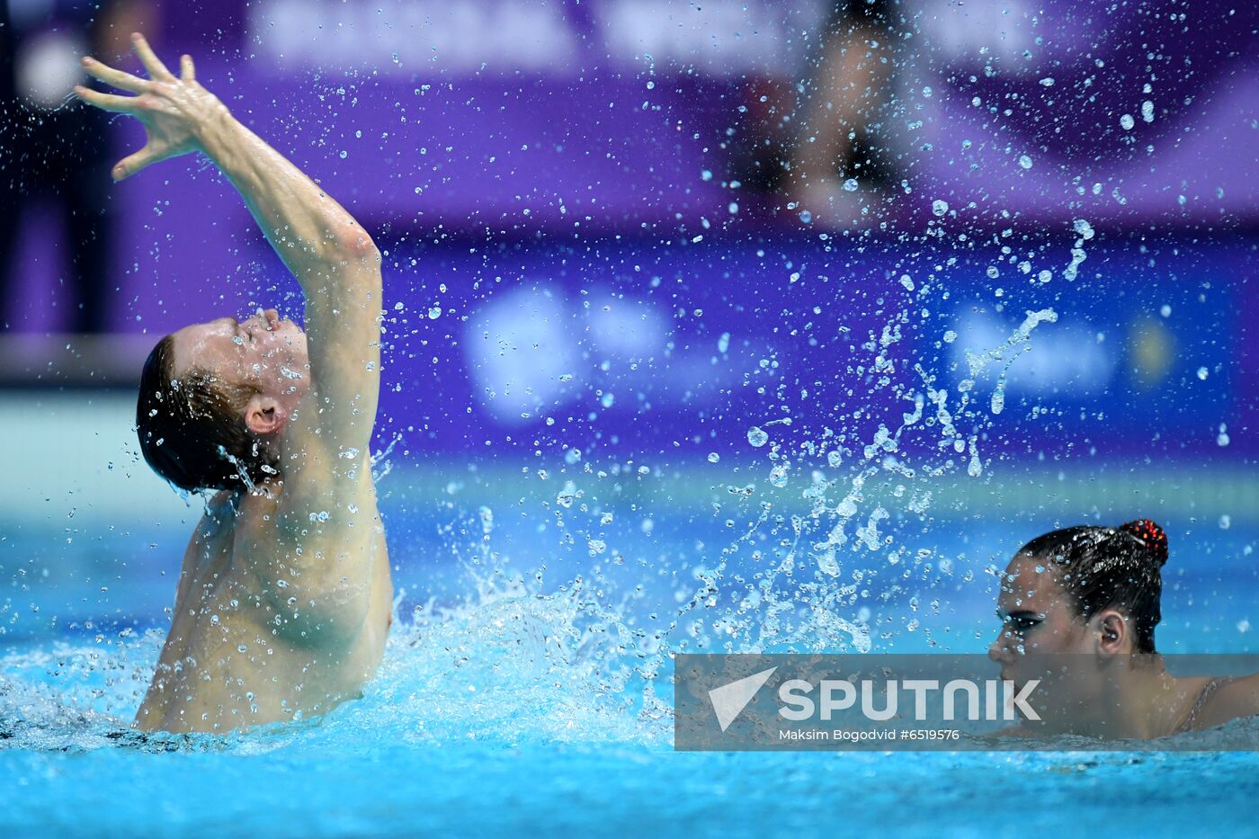 Russia Artistic Swimming World Series Mixed Duet Technical