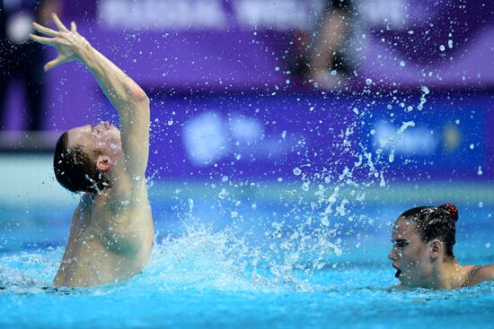 Russia Artistic Swimming World Series Mixed Duet Technical