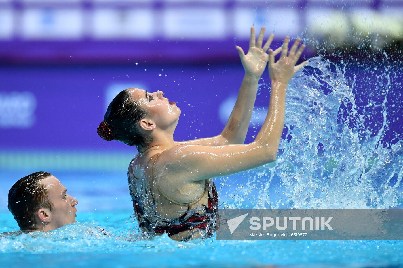 Russia Artistic Swimming World Series Mixed Duet Technical