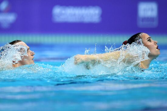 Russia Artistic Swimming World Series Mixed Duet Technical