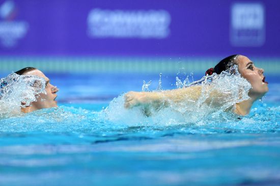 Russia Artistic Swimming World Series Mixed Duet Technical