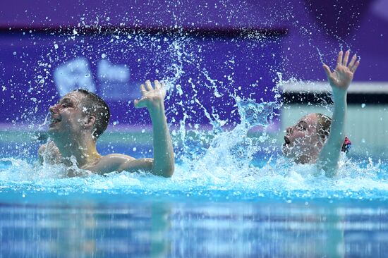 Russia Artistic Swimming World Series Mixed Duet Technical