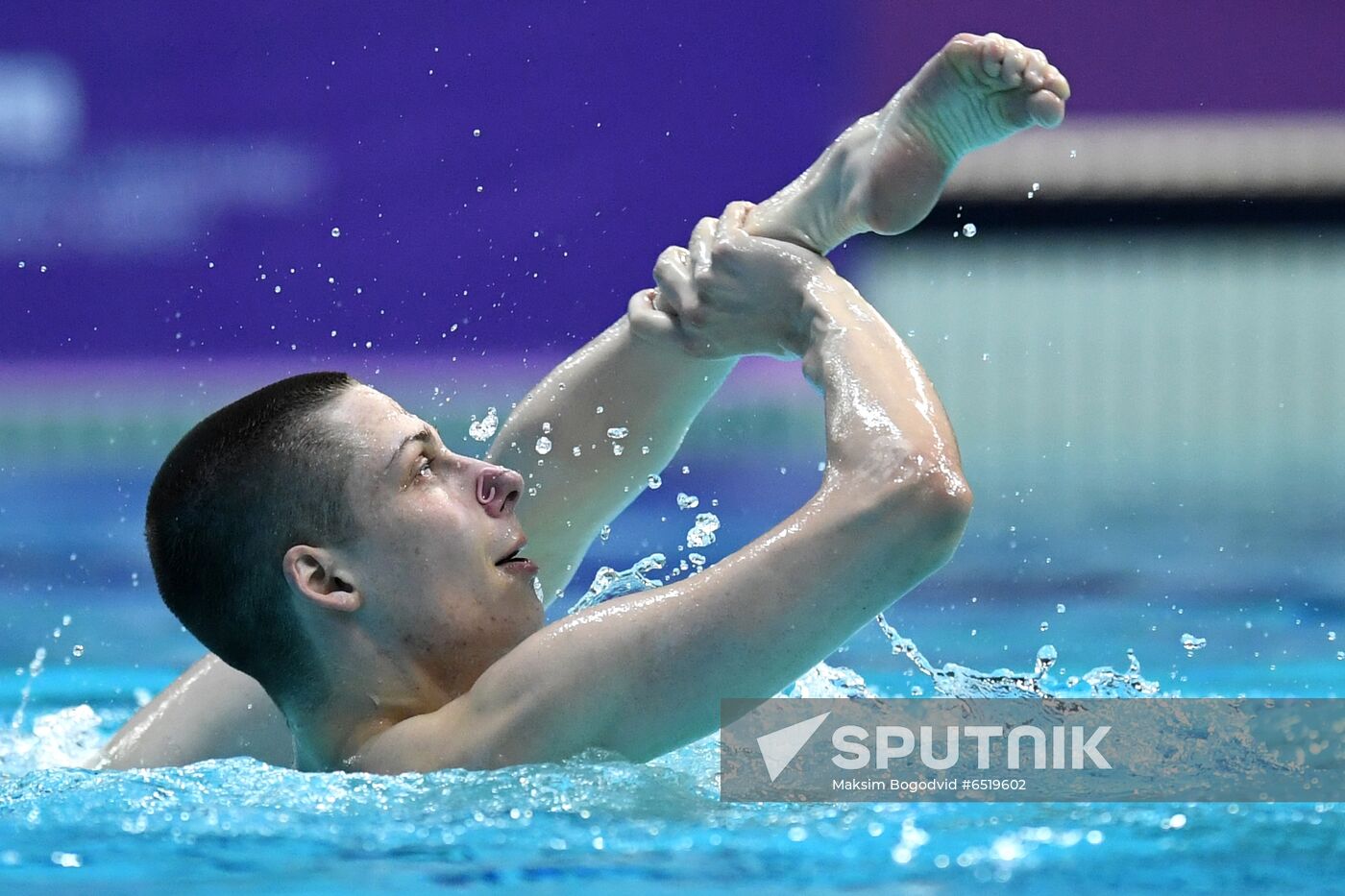 Russia Artistic Swimming World Series Mixed Duet Technical