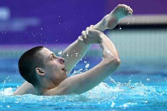 Russia Artistic Swimming World Series Mixed Duet Technical