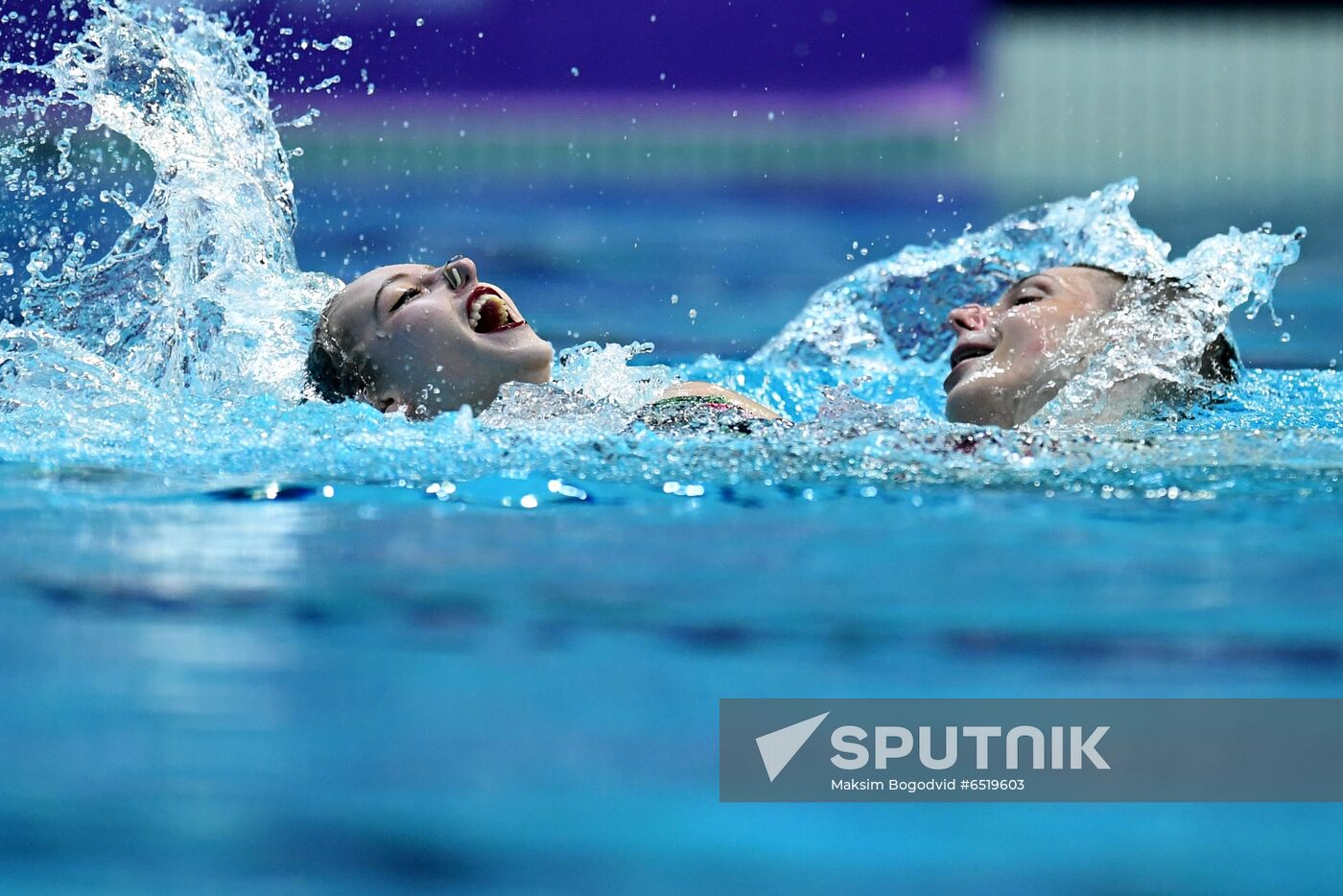 Russia Artistic Swimming World Series Mixed Duet Technical