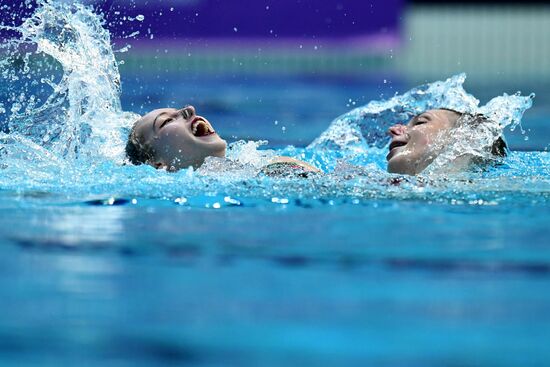 Russia Artistic Swimming World Series Mixed Duet Technical