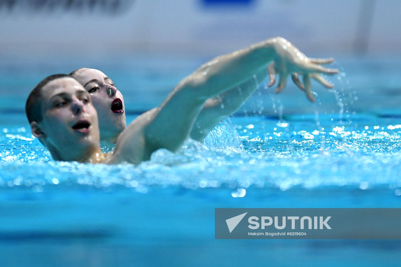 Russia Artistic Swimming World Series Mixed Duet Technical