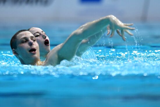 Russia Artistic Swimming World Series Mixed Duet Technical