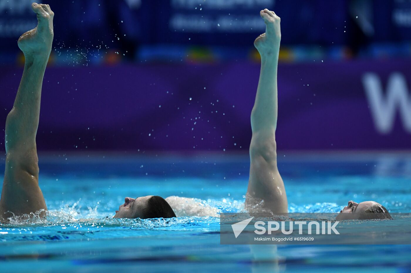 Russia Artistic Swimming World Series Mixed Duet Technical