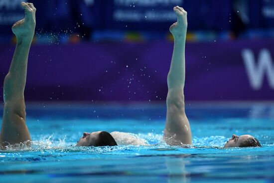 Russia Artistic Swimming World Series Mixed Duet Technical