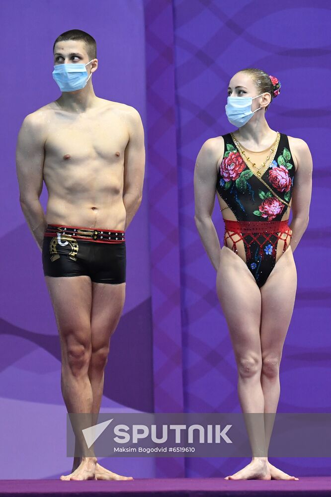 Russia Artistic Swimming World Series Mixed Duet Technical