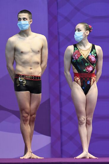 Russia Artistic Swimming World Series Mixed Duet Technical
