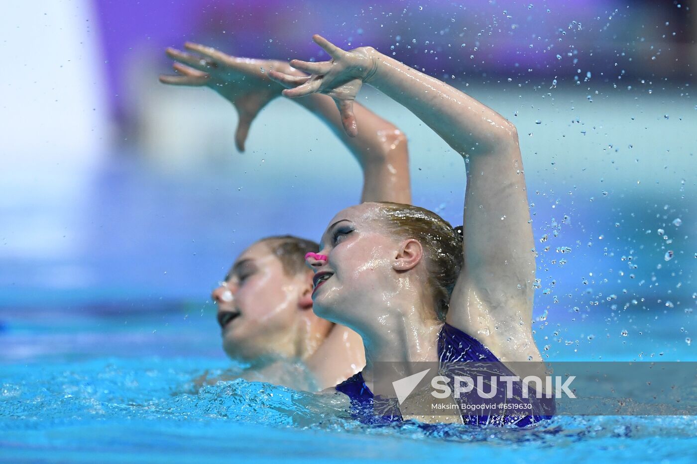 Russia Artistic Swimming World Series Mixed Duet Technical