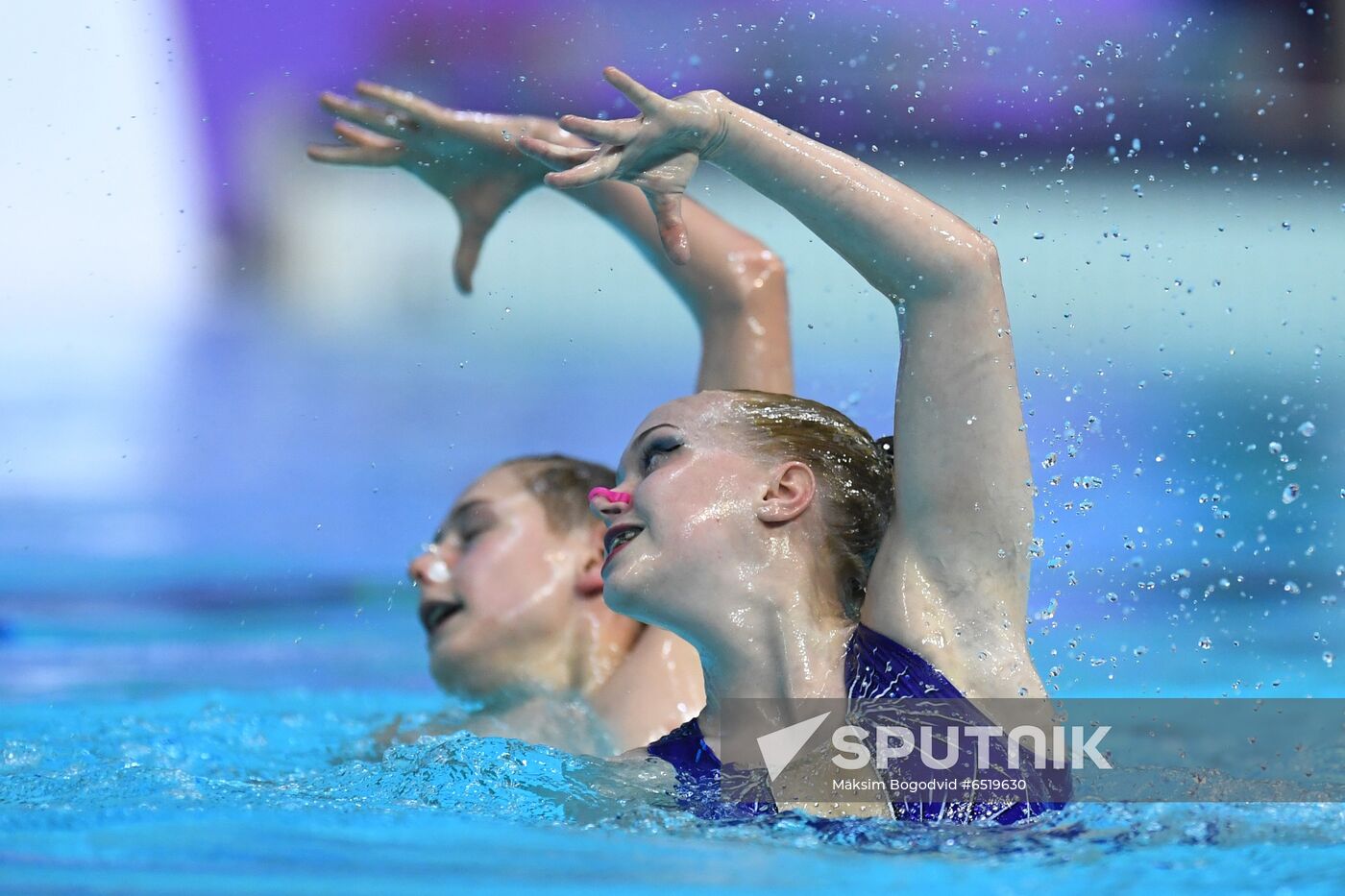 Russia Artistic Swimming World Series Mixed Duet Technical