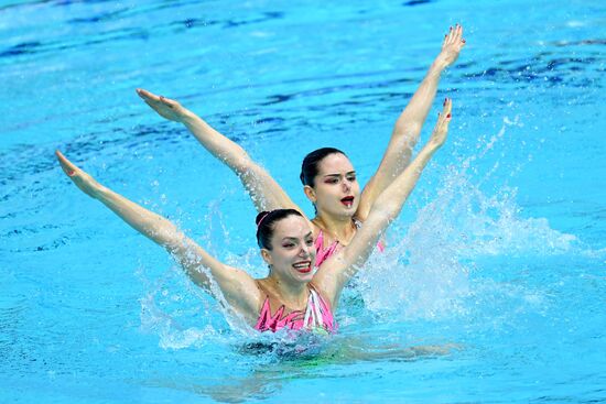 Russia Artistic Swimming World Series Duet Technical