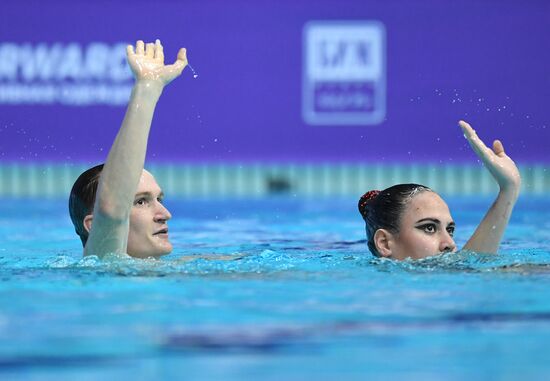 Russia Artistic Swimming World Series Mixed Duet Technical
