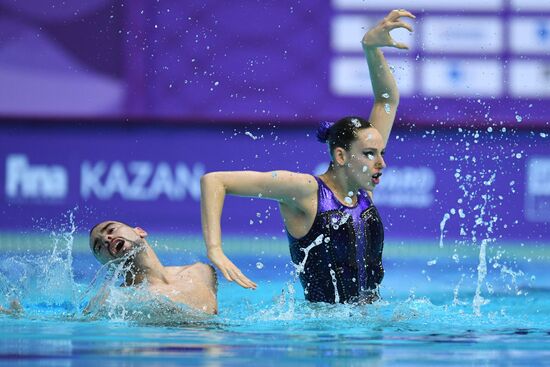 Russia Artistic Swimming World Series Mixed Duet Technical