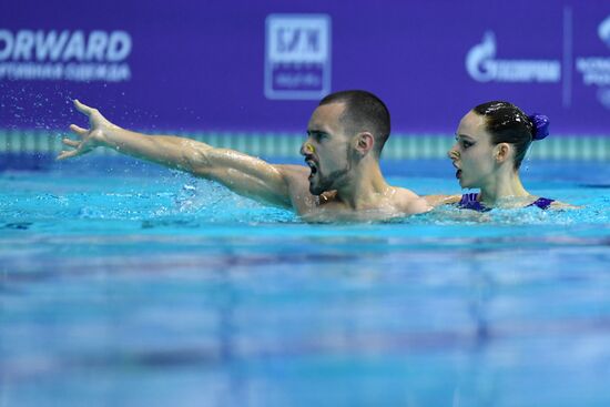 Russia Artistic Swimming World Series Mixed Duet Technical