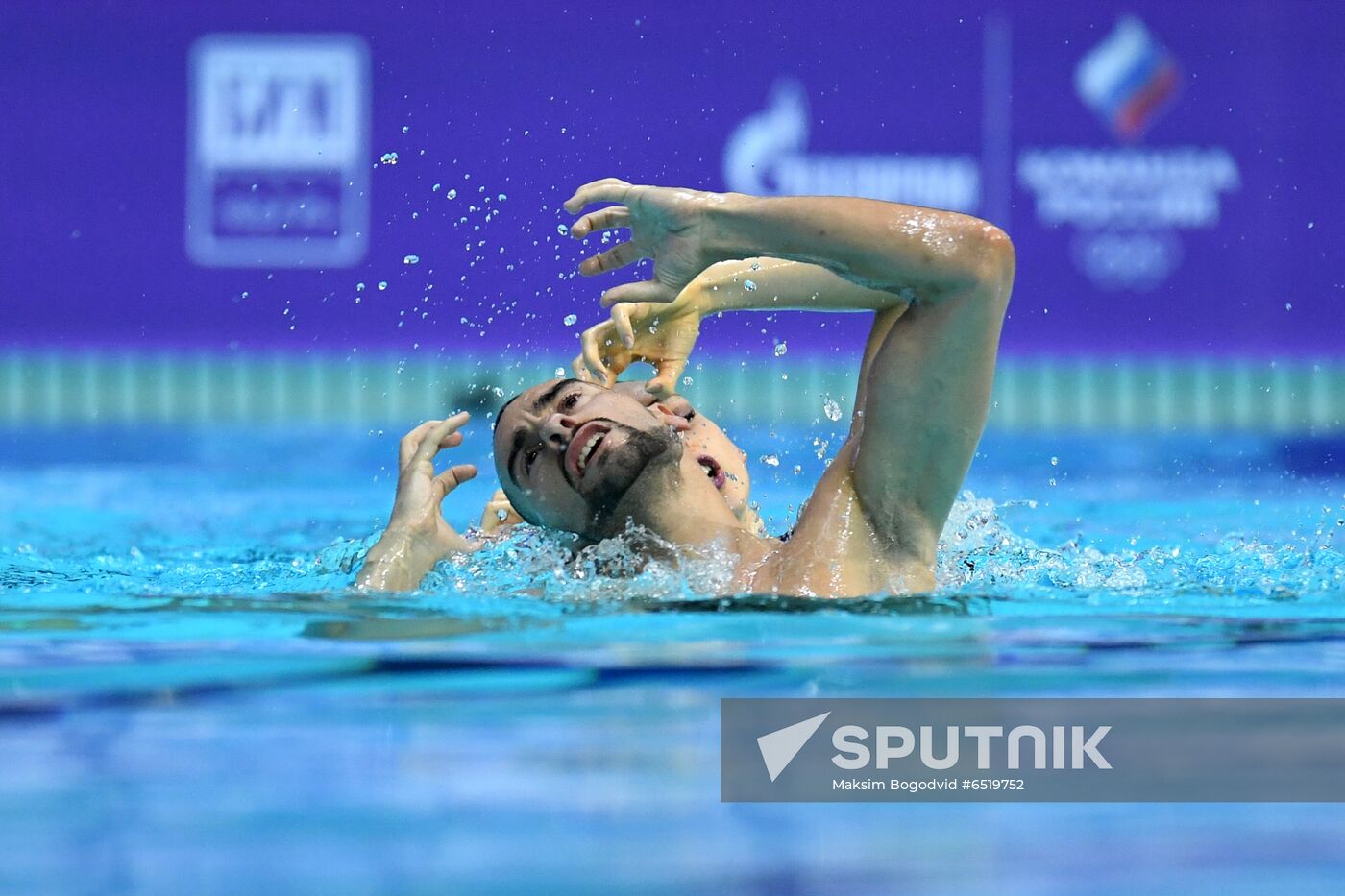Russia Artistic Swimming World Series Mixed Duet Technical