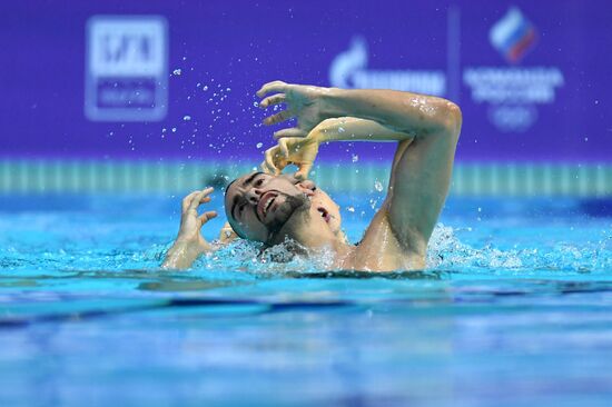 Russia Artistic Swimming World Series Mixed Duet Technical