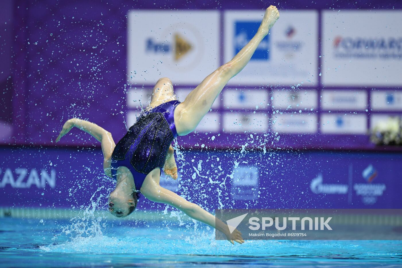 Russia Artistic Swimming World Series Mixed Duet Technical